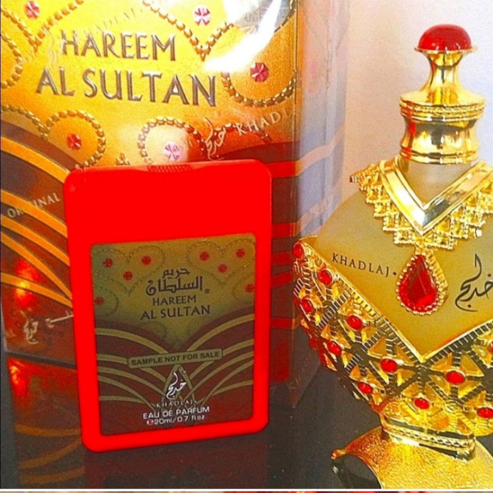 💛HAREEM AL SULTAN GOLD Oil Perfume (35ml) 💘& sample Spray Authentic✅ Brand New